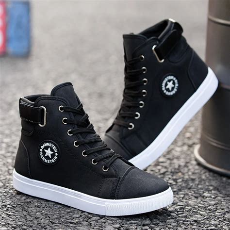 high back sneakers|high top sport shoes.